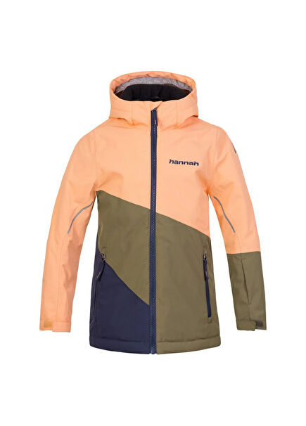 Kigali Jr Cantaloupe Burnt Olive Kapüonlu Erkek Çocuk Kayak Montu