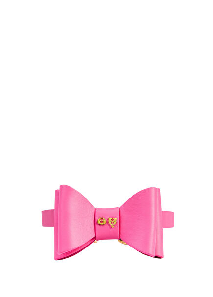 Metapink Bow Pembe Kedi Tasması