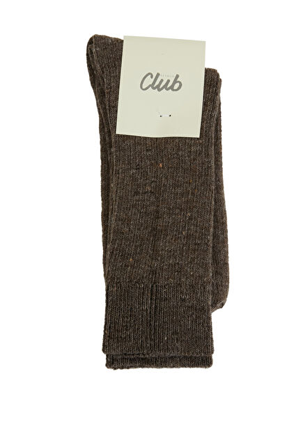 Brown Womens Wool Socks
