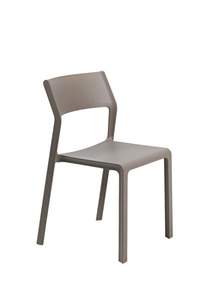 Trill Tortora Stackable Armless Chair