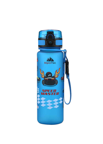 Speed Masters Light Blue Tritan Children's Water Flask 500 ml