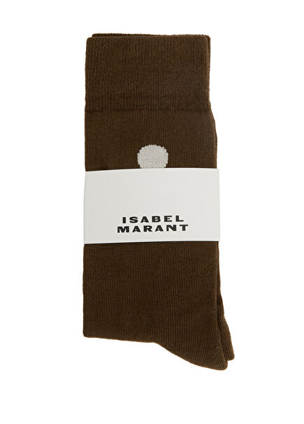 Dark Khaki Women's Socks