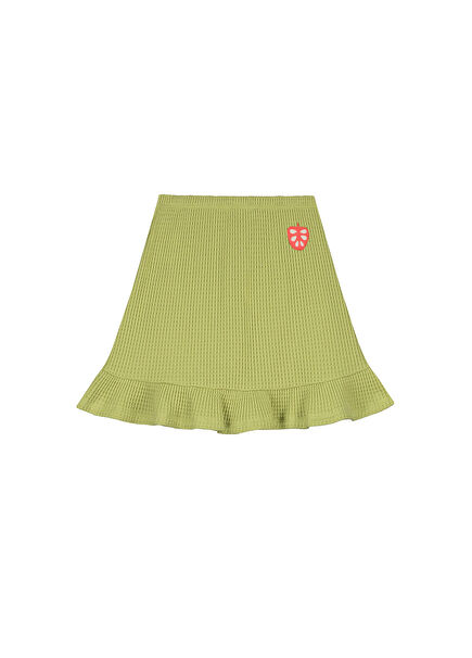 Lisbon Khaki Girls Organic Cotton Skirt
