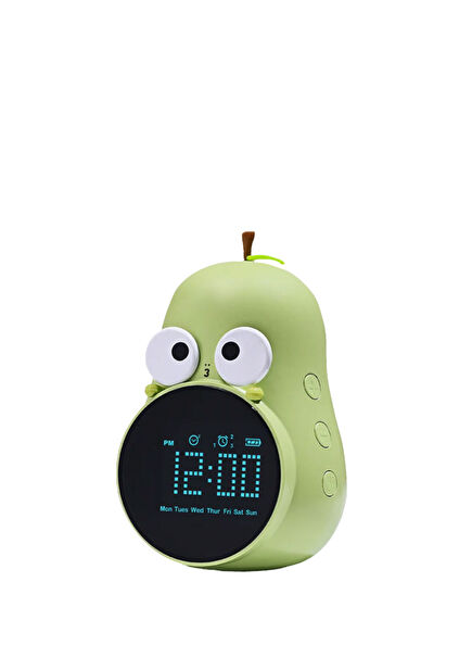 Pear Green Children's Room Alarm Clock