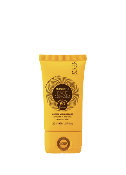 Sunbath Face Cream SPF50+ Besleyici Yatıştırıcı Güneş Kremi 50 ml