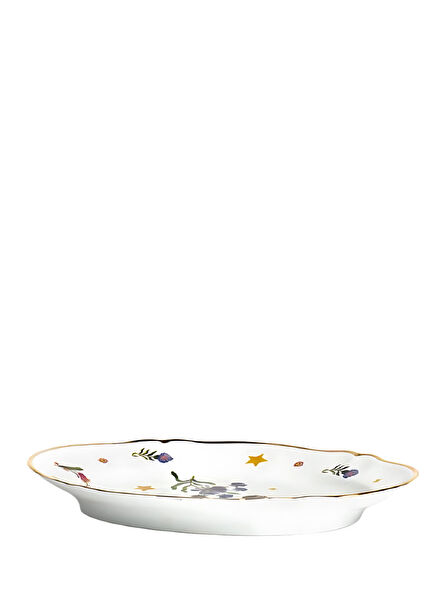 Profuma Porcelain Oval Serving Plate 34 cm