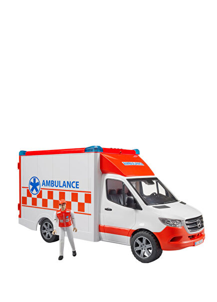 Mercedes Benz Sprinter Siren Ambulance and Team