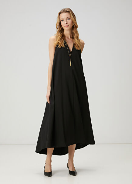 Black Midi Dress