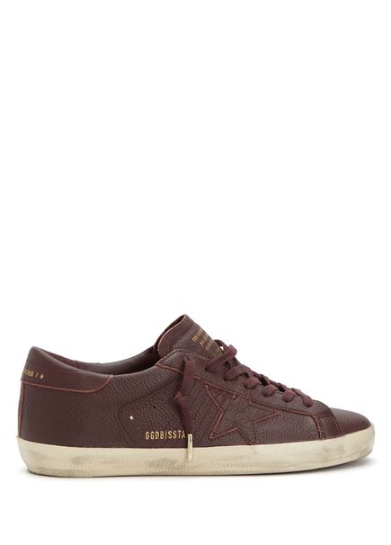 SuperStar Bordo Erkek Deri Sneaker