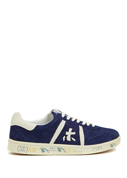 Bonnie Navy Men's Leather Sneakers