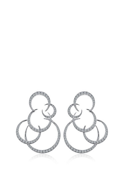 Moonlight Kadın Altın Pırlanta Küpe