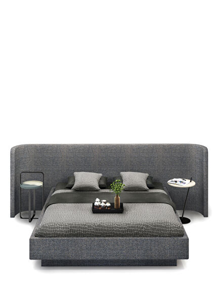 Diamond Gray Bed Unit 160 cm