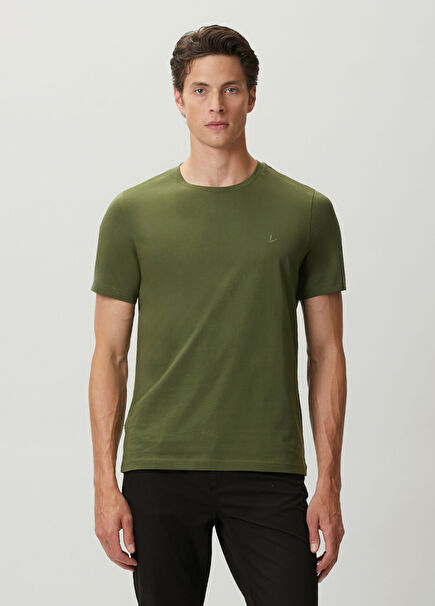 Khaki Basic T-Shirt