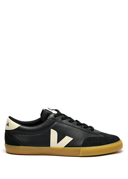 Volley Siyah Erkek Deri Sneaker