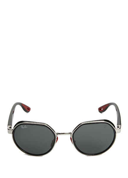 Siyah Yuvarlak Formlu Erkek Güneş Gözlüğü