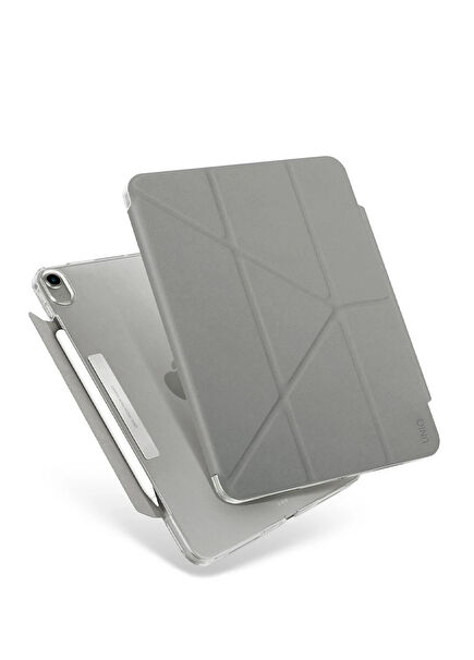 Camden iPad 2022 10.9" 10.Nesil Gri Katlanabilir Tablet Kılıfı