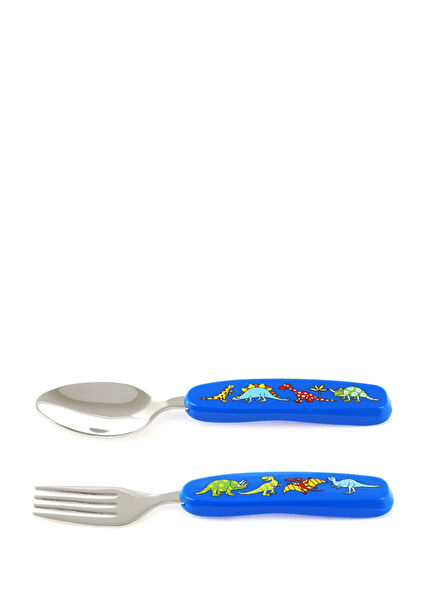 Dino Boxed Children's Cutlery Set