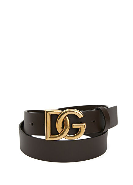 Kahverengi Kadın Deri Kemer