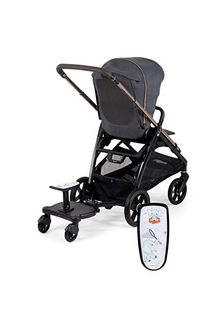 Elephant Hero Bebek Arabaları İçin Oturaklı 2. Çocuk Aparatı