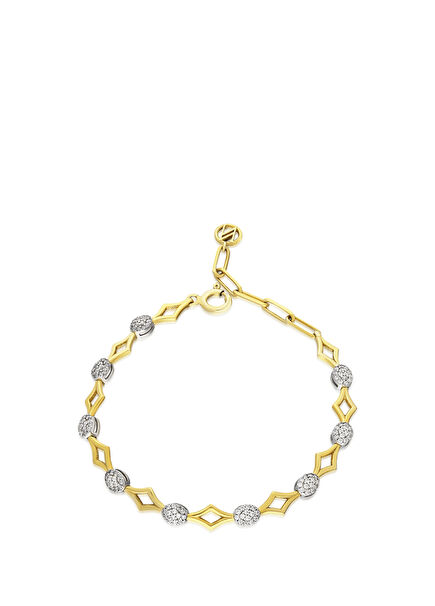 Pleasure 18 Karat Gold Plated Women's Bracelet