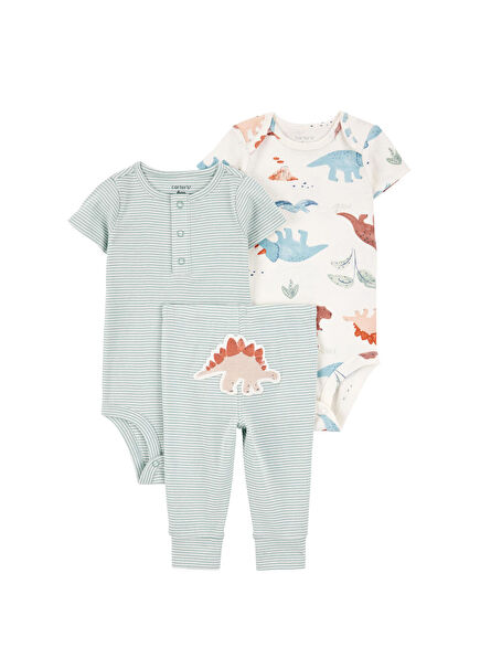 Green Baby Boy Set of 3