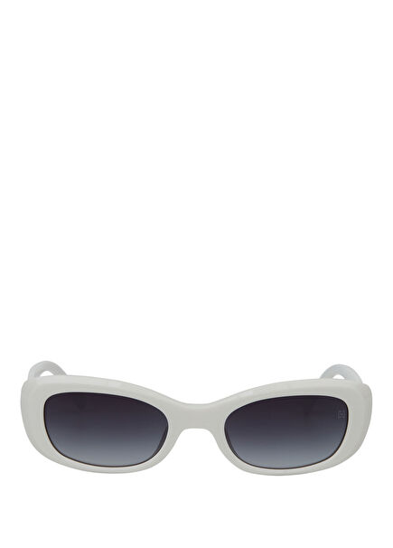 HM 1611 C 3 Beyaz Asetat Kadın Güneş Gözlüğü