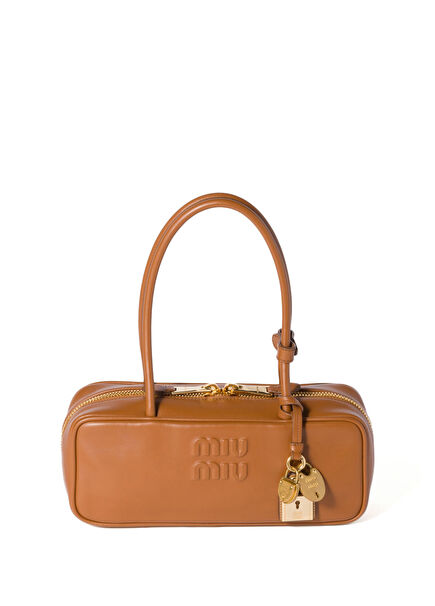 Beau Kahverengi Deri Kadın El Çantası