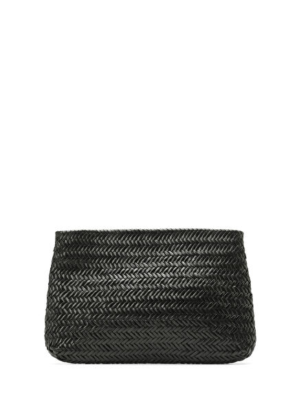 Klein Black Women's Leather Hand Portfolio