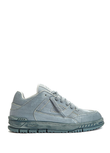 Area Grey Men's Leather Sneakers