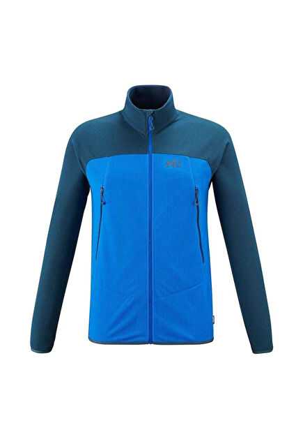 K Ltgrid -teC® Mavi Erkek Spor Polar Ceket