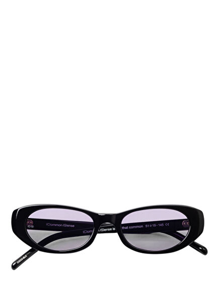 Black Purple Acetate Women's Sunglasses