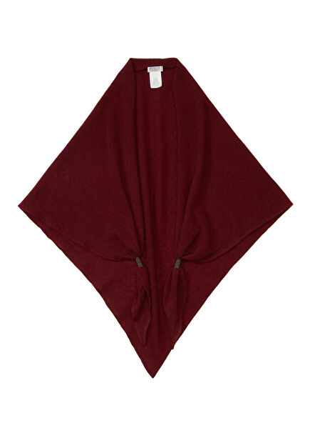 Burgundy Women's Cashmere Scarf