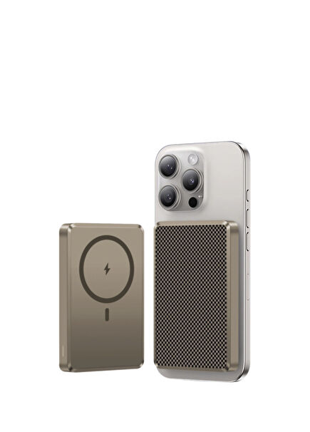 Altın Rengi Karbon 10.000 Mah Powerbank P-Pb5  