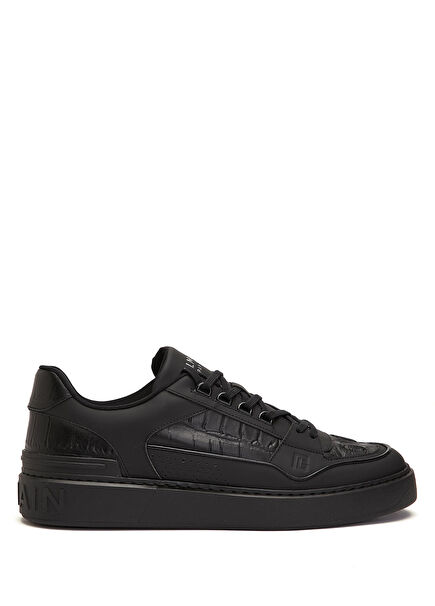 B-Court Siyah Erkek Deri Sneaker