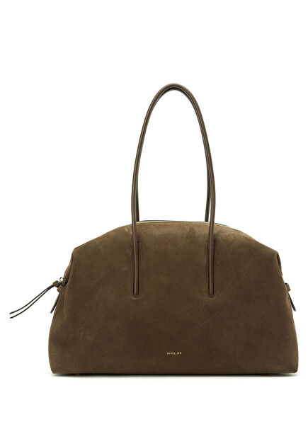The Stockholm Brown Women's Suede Bag