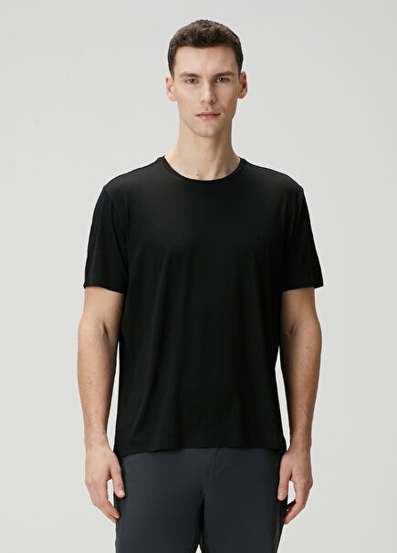 Breeze Black Wool T-Shirt
