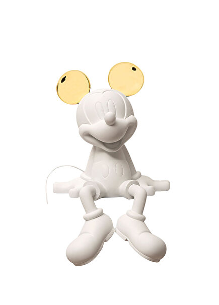 Mickey By Kelly Hoppen Beyaz Gold Heykel