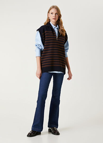 Dark Blue Flare Jeans
