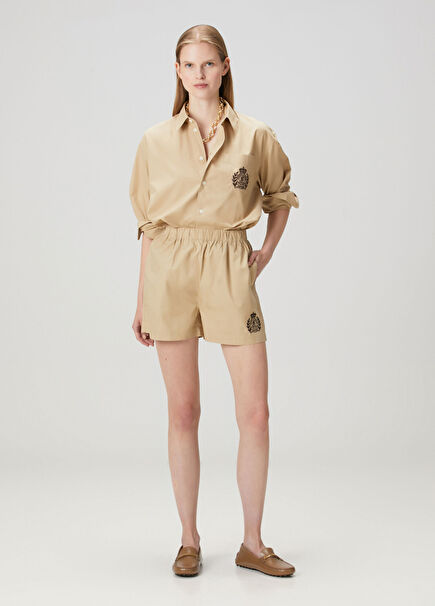 Kamel Mini Şort