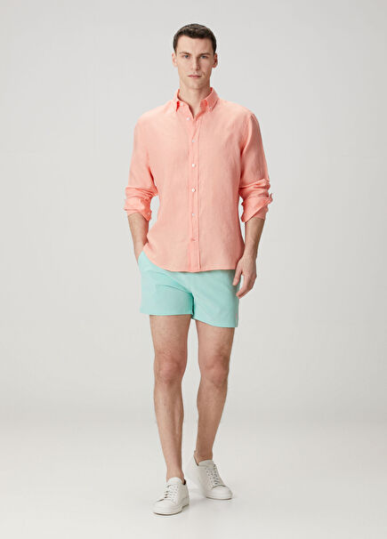 Green Waist Corded Swimsuit