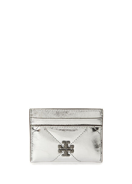 Kira Silver Women's Leather Card Holder