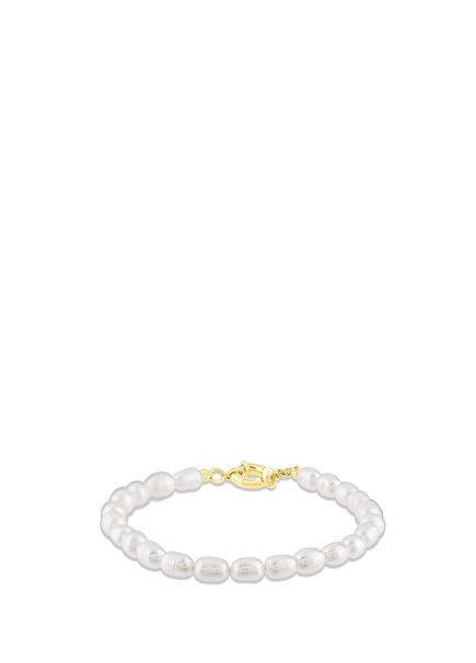 Deep Sea Tasarım Beyaz 14 Ayar Kadın İnci Bileklik