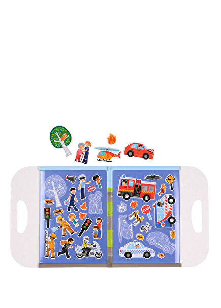 Emergency Rescue Magnetic Playset