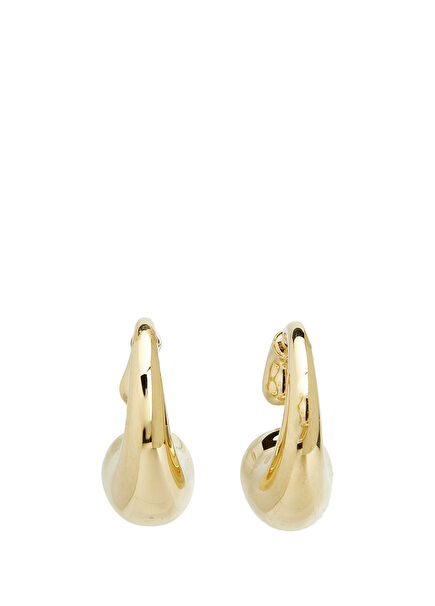 Damla Formlu Kadın Gümüş Küpe