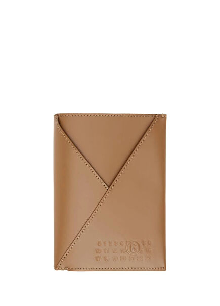 Tan Women's Leather Passport Holder