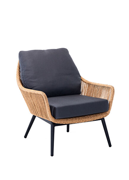 Stream Naturel Alüminyum Bahçe Koltuğu