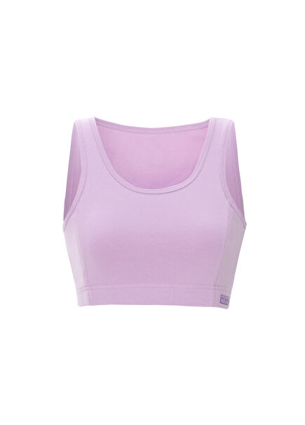 Hori Organic Cotton Lilac Sports Bra