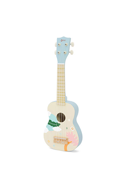 Blue Wooden Iris Toy Ukelele