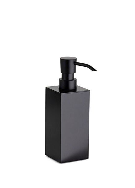Mat Siyah Tezgah Üstü Sıvı Sabunluk 