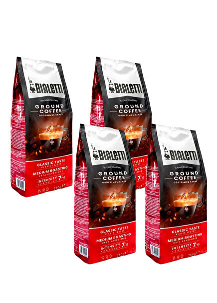 Classico 4 Pieces Ground Coffee 250 g